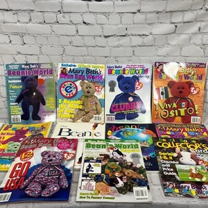 Beanie Mania: Collector's Guides and More [lot of 11 Magazines] - Picture 1 of 24