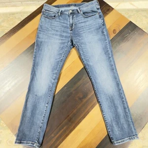 Pantalones de mezclilla para hombre Lucky Brand talla 34x30 azul blanco lavado - Imagen 1 de 13