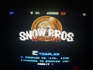 Snow Bros.  JAMMA ARCADE PCB GAME