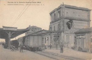 CPA 59 ARMENTIERES / INNENRAUM DES BAHNHOFS / ZUG - Bild 1 von 1