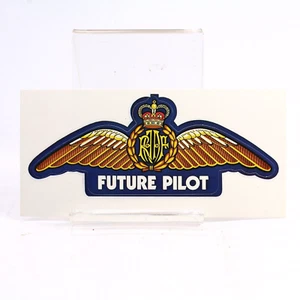 Vintage 1990s RAAF ~ Australian Air Force FUTURE PILOT Sticker ● 10.5x4cm NEW - Picture 1 of 2