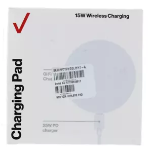 Verizon Wireless Charging Pad USB-C Wall Charger 15W White - Picture 1 of 10