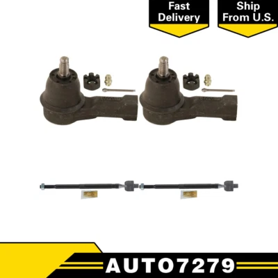 Extremos de barra de amarre interior y exterior 4 piezas para Mitsubishi Endeavor 2004-2011 Foto 1 de 4