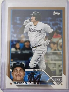 Avisail Garcia 2023 Topps Series 2 Gold Parallel 1502/2023 Miami Marlins #606 - Bild 1 von 10