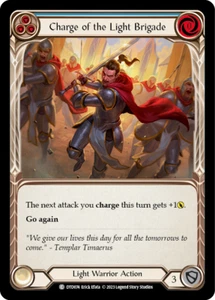 Charge of the Light Brigade (Blue) Dusk Till Dawn Flesh and Blood TCG NM - Bild 1 von 1