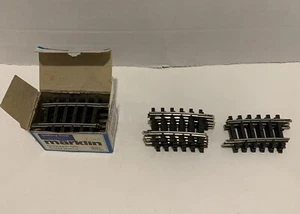 Marklin HO Scale K Track #2224 Train Track In Box 10 Plus 8 Loose Pieces Lot 18 - Picture 1 of 5