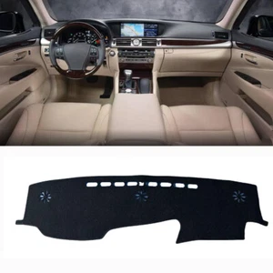 For Lexus LS460 600H 2013-17 black Non-slip Dash Board Mat Dashboard Carpet 1pcs - Picture 1 of 8