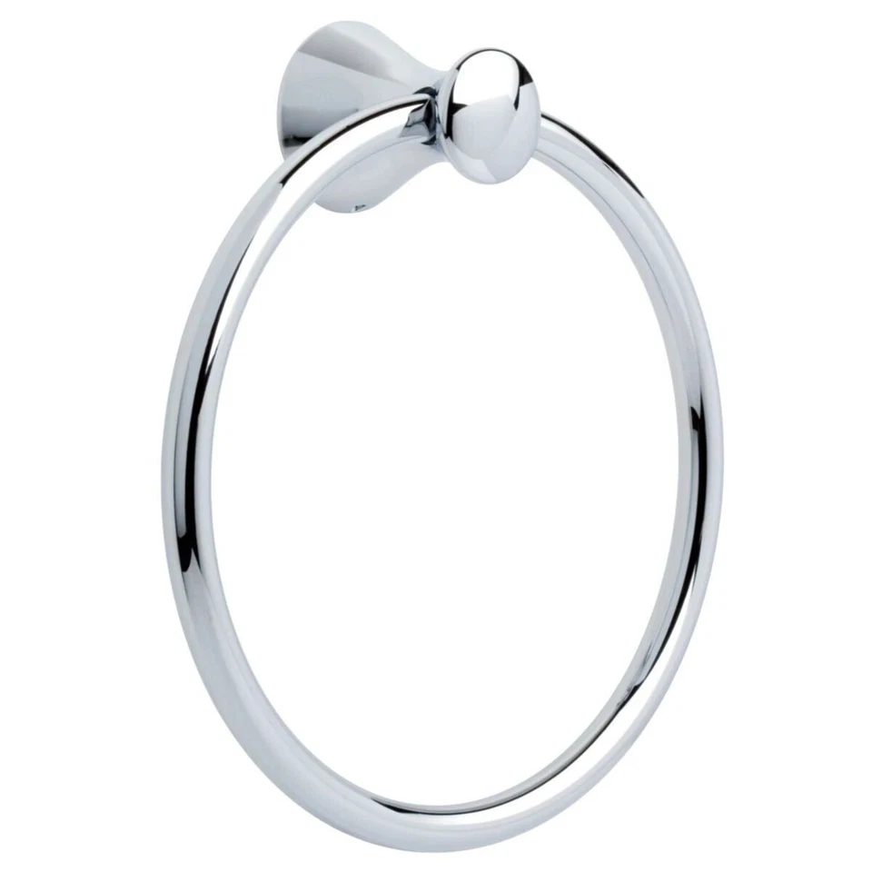 FRANKLIN BRASS Somerset Polished Chrome Towel Ring 139567 Bathroom Towel Hanger - Image 1 of 1