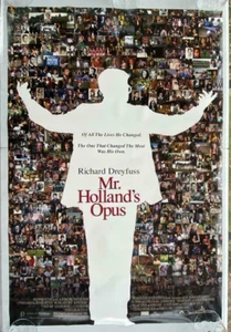 Póster Mr. Holland's Opus (1995) 27x40 D/S original 1sh final (EN MUY BUEN ESTADO) - Imagen 1 de 1