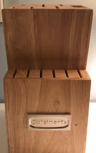 Cuisinart Wood Kitchen Knife Block 13 slot - Picture 1 of 5