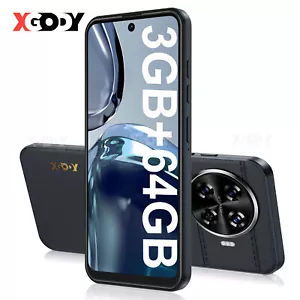 New Android Cheap Cell Phone Factory Unlocked Smartphone Dual SIM Quad Core 64GB - Picture 1 of 15