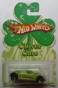 2008 Hot Wheels CLOVER CARS Golden Arrow - Picture 1 of 2