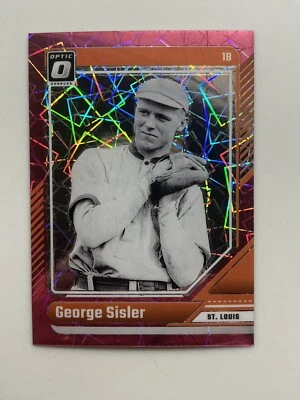 2024 Panini Donruss Optic Pink Velocity #22 George Sister/79 St. Louis Foto 1 de 2