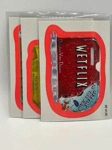 2010 Wacky Packages Series 7 Wack-O-Mercials Pink Border Mouse Mix #3 - Picture 1 of 1