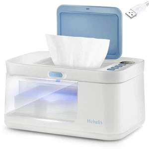 Baby Wipe Warmer and Baby Wet Wipes Dispenser, 10 Modes of Temperature Heatin... - Picture 1 of 8