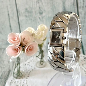 Christian Dior Watch Art Deco Black Rare Used - Picture 1 of 4