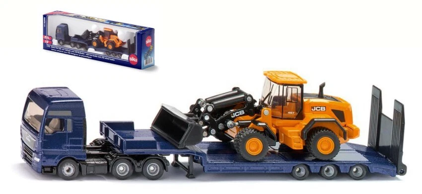 CAMION C/RIMORCHIO + PALA GOMMATA 1:87 - Immagine 1 di 1