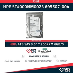 HPE ST4000NM0023 4TB HDD SAS-2 3.5" 6GB/S 7.2K - Bild 1 von 7