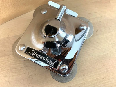 SLINGERLAND 60s 70s Vtg Super Setomatic Bass Drum Tom Post Holder Bracket Mount - Image 1 of 4