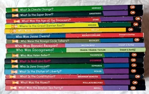 Lot Of 16 Who, What, Where Series Paperback Book Lot Your Headquarters History - Imagen 1 de 5