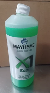 Mayhems PC Coolant X1 Premixed Eco Series UV Green 1 Liter Water Cooling - Picture 1 of 1