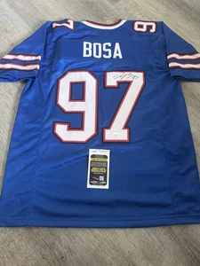 Joey Bosa Signed Autograph Buffalo Bills Custom Football Jersey JSA COA Auto - Picture 1 of 3