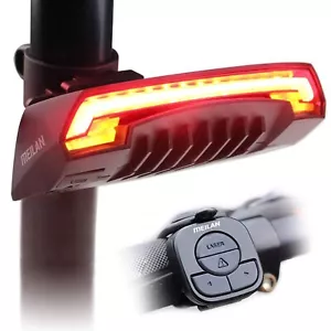 MEILAN X5 Smart Bike Tail Light with Turn Signals and Automatic Brake Light W... - Picture 1 of 8