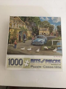 Rompecabezas de 1000 piezas Bits and Pieces por la escena de verano Brook sellado 43944 - Imagen 1 de 4
