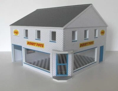 Greenhills Building Dinky Car Showroom Kit Escala 1:43 - Totalmente Nuevo - MACC775