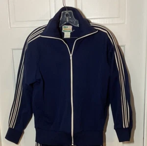NET WORTH VINTAGE JOGGING JACKET BLUE SIZE MEDIUM EUC - Picture 1 of 2
