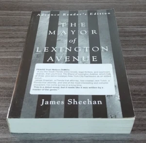 The Mayor of Lexington Avenue James Sheehan 1st Edition ARC Uncorrected Proof - Picture 1 of 10