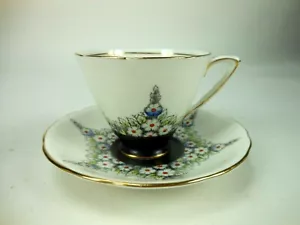 Royal Stafford Bone China Tasse und Untertasse Englisch P243 - Bild 1 von 5
