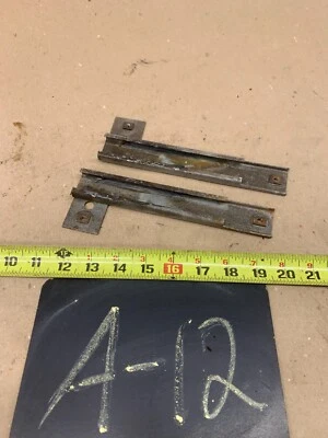 1982-1992 Camaro Firebird JUEGO VENTANAS PISTAS IZQUIERDA DERECHA DESLIZADORES GUÍAS PAR CORTO Foto 1 de 4