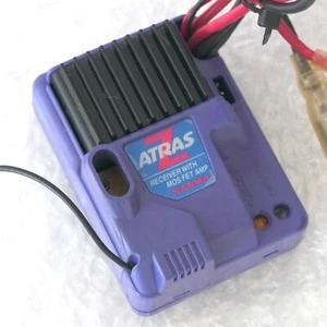 Vintage Sanwa ATRAS Z Receiver with MOS FET Amp ESC Combo – Rare 27MHz RC Japan - Picture 1 of 9