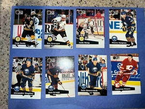 1991-92 PRO SET FRENCH CANADIEN ICE HOCKEY CARDS 5-604 YOU CHOOSE NHL FREE SHIP - Picture 1 of 12