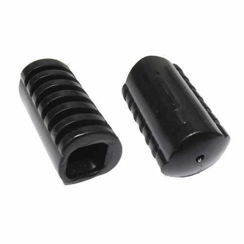 Reposapiés delantero de goma para Yamaha XT 500 (Silenciador Upswept) 1977 - 1979 Foto 1 de 1