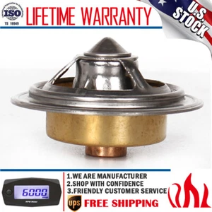 Balanced HP Thermostat Part 4366 Brass 160 Degree For Most Mopar Apps High Flow - Picture 1 of 9