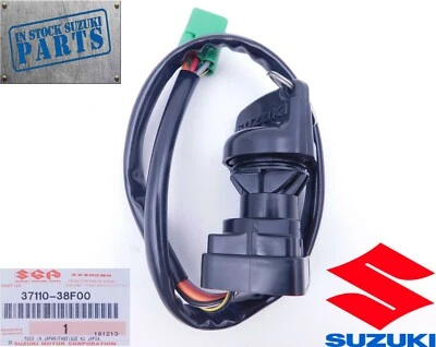 New Genuine Suzuki Ignition Switch Eiger King Quad LT400 LT450 OEM Keys OEM - Image 1 of 4