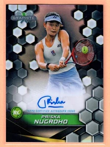 2024 Topps Graphite Priska Nugroho refractor automático #GS-PNO SP - Imagen 1 de 2