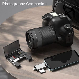 Otg Adapter for Cards Universal Memory Card Reader Type-c Laptop Multi-function - Zdjęcie 1 z 13