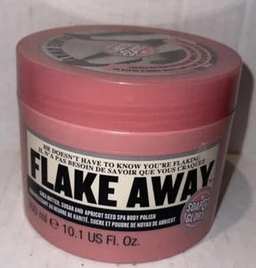 Soap & Glory Flake Away Shea Butter Sugar & Apricot Seed Body Polish 10.1 oz - Picture 1 of 4