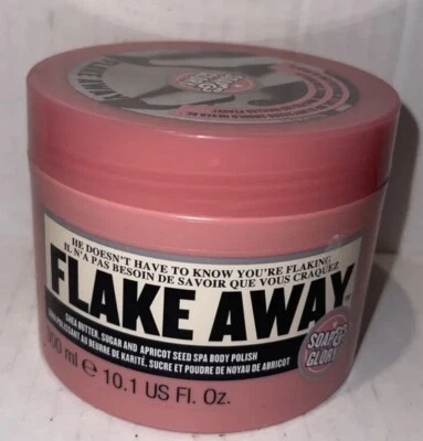 Soap & Glory Flake Away Shea Butter Sugar & Apricot  Seed Body Polish 10.1 oz - Image 1 of 4