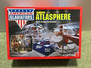 Sealed! 1991 AMERICAN GLADIATORS Atlasphere 7” X 10” Boxed VINTAGE MATTEL Toy - Picture 1 of 4