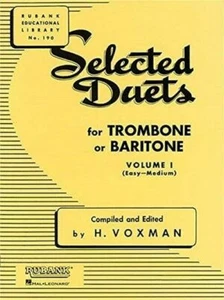 Selected Duets For Trombone Or Baritone, Volume 1 - Easy To Medium - Picture 1 of 1