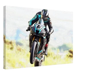 Michael Dunlop Canvas Wall Art Print 40x60 cm / 16x24″ - Horizontal - Slim - Picture 1 of 2