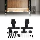 Easy Slide and Smooth Operation Cabinet TV Stand Sliding Barn Door Hardware Kit