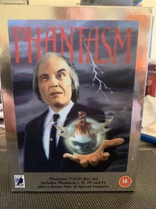 Phantasm 5 DVD Box Set Phantasm I, II, III & IV (REGION 2 )Anchor Bay RARE OOP - Picture 1 of 18