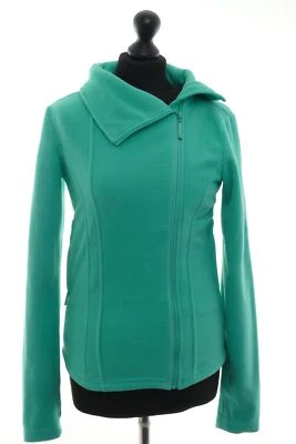 Bench Damen Fleecejacke Jacke S grün hellgrün uni Stehkragen Zip Fleece - Bild 1 von 4