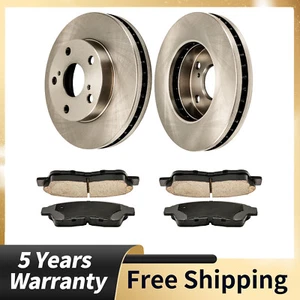 Front Disc Brake Rotors Ceramic Brake Pads For Toyota Camry 2.2L 1992-2001 - Bild 1 von 14
