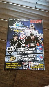 2011 STOCKHOLM SWEDEN NHL PREMIERE PROGRAM RANGERS KINGS DUCKS KOPITAR LUNDQVIST - Picture 1 of 1